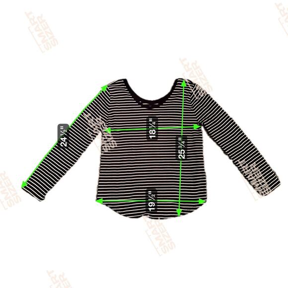 Women's Loft Scoop Neck T Shirt Top Sz L Resort Yacht Vacation Nautical Preppy - Picture 3 of 6